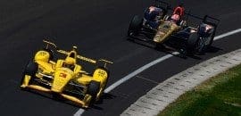 Helio Castroneves sobe para 3º na classificação da Indy