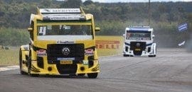 Giaffone de novo o mais veloz na Truck. Pole sai no sábado