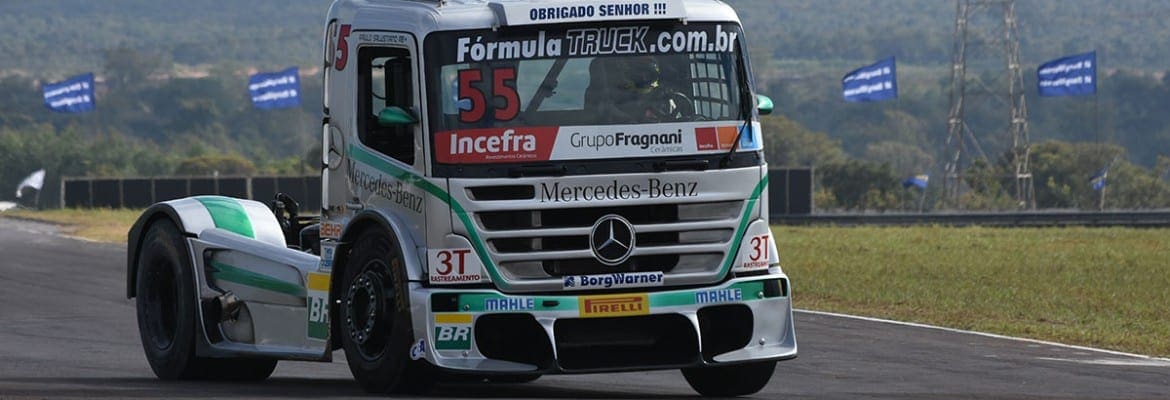 Salustiano em primeiro na Truck em Campo Grande