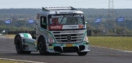 Salustiano em primeiro na Truck em Campo Grande