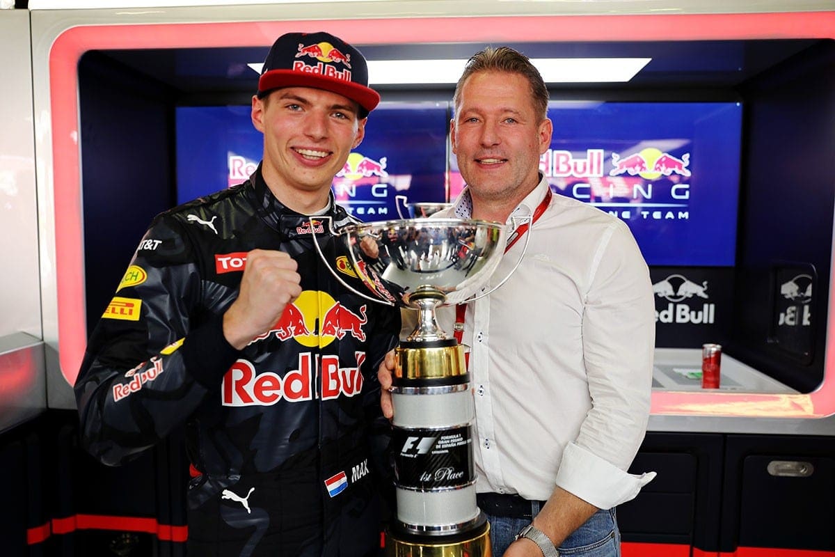 Jos e Max Verstappen (Red Bull) - GP da Espanha