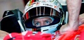 Vettel surpreso com a desvantagem de Ferrari e Red Bull