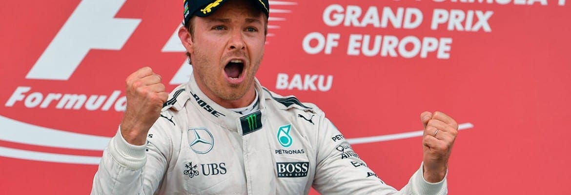 Rosberg comemora vitória ‘incrível’ em Baku
