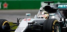 Hamilton aliviado depois de largada “horrível”