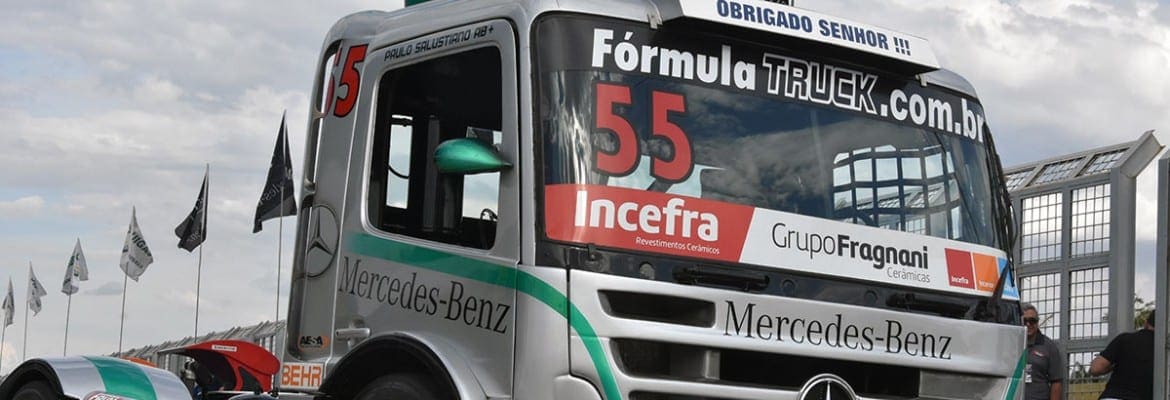 Paulo Salustiano faz a pole position da Truck em Goiânia