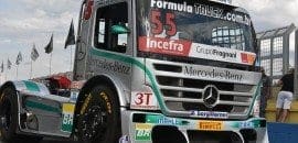 Paulo Salustiano faz a pole position da Truck em Goiânia