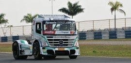 Salustiano é o mais veloz no warm up da Truck em Goiânia