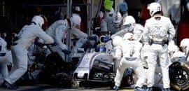 Williams iguala recorde de pit-stop mais rápido da história