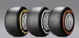 Jogos de pneus selecionados para o GP da Malásia