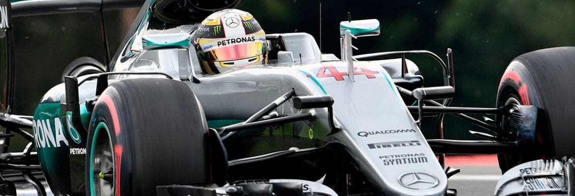 Hamilton comemora a conquista da pole em Q3 “divertido”