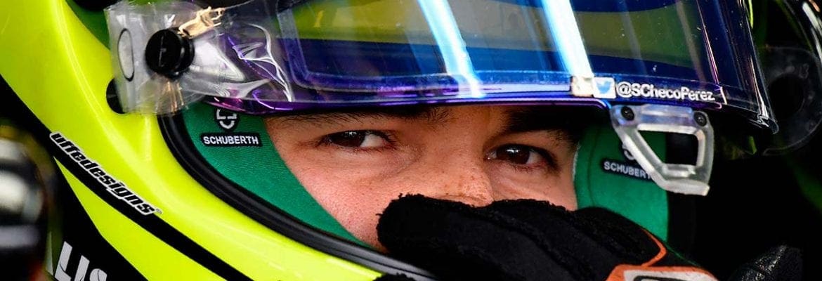 Sergio Perez comemora bom resultado para a Force India