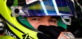 Sergio Perez comemora bom resultado para a Force India