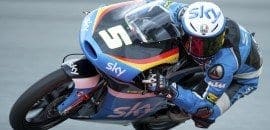 Romano Fenati faz o melhor tempo da Moto3 na Alemanha