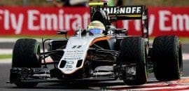 Sergio Perez lamenta ficar fora do Q3 na Hungria
