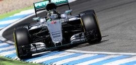 Rosberg fecha a sexta-feira à frente de Hamilton em Hockenheim