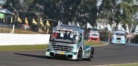 Em Londrina, Cirino em primeiro no warm up da Fórmula Truck