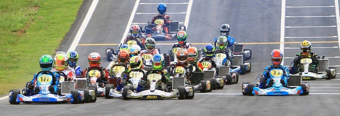 Primeira fase do Brasileiro de Kart foi encerrada com provas espetaculares