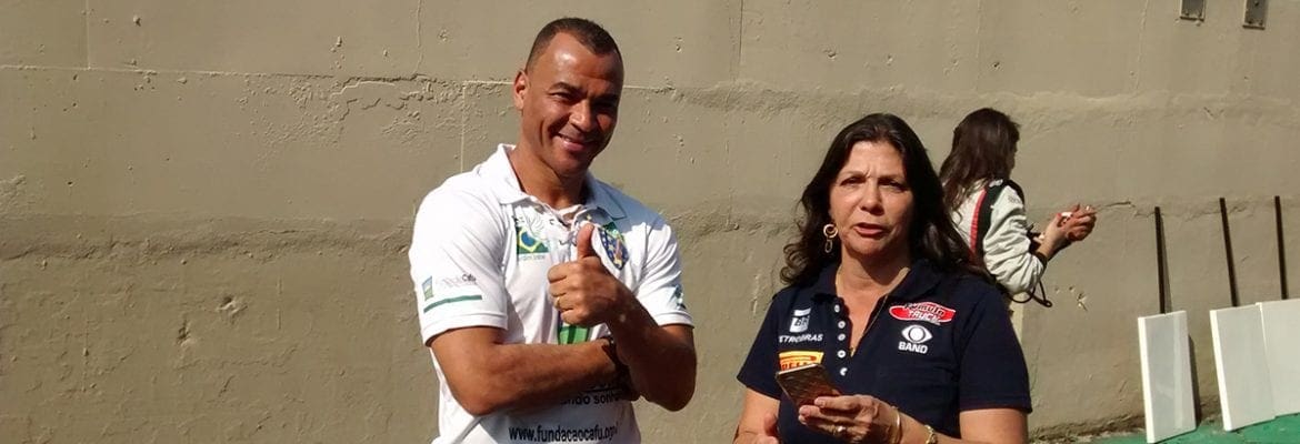 Capitão do Penta é presença ilustre em Interlagos e fala da parceria com a Fórmula Truck