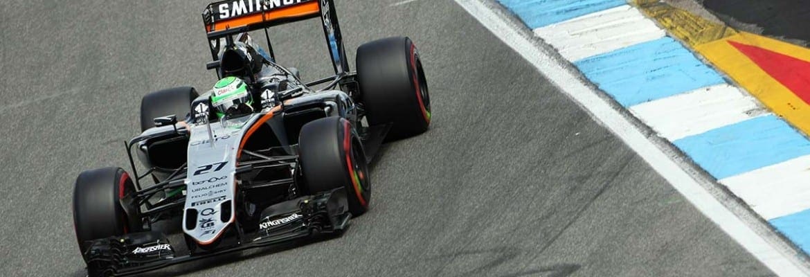 Hulkenberg perde uma posição por utilizar pneus errados