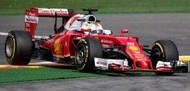 Apenas com o 7º tempo Vettel reclama da pista, pneus e temperatura