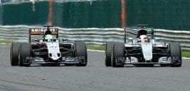 Nico Hulkenberg comemora grande resultado da Force India