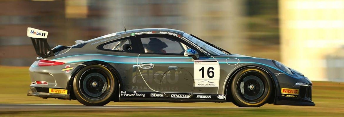 Marcelo Hahn e Allam Khodair vencem 300 km da Porsche GT3 Cup em Interlagos