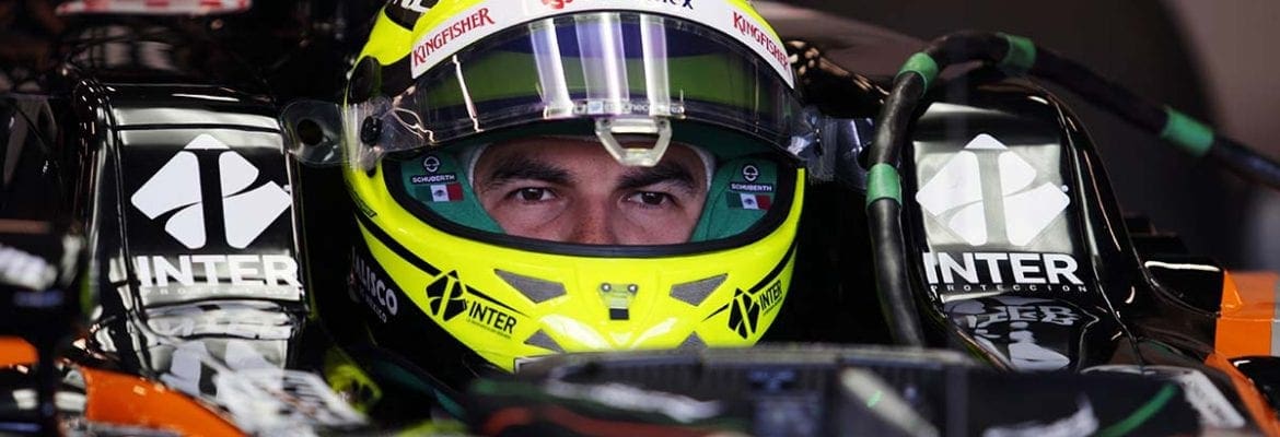 Sergio Perez espera marcar pontos amanhã em Spa