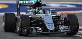 Rosberg responde e termina a sexta-feira na frente em Cingapura