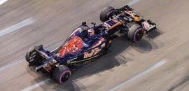 Filmagem do novo carro da Toro Rosso é interrompida por problemas no motor