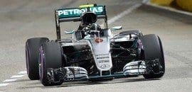 Sete décimos a frente de Hamilton, Rosberg diz estar confiante para amanhã