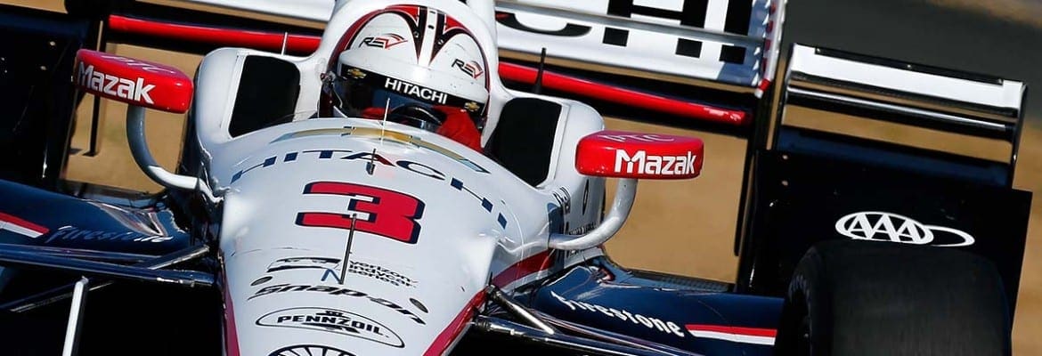Castroneves larga na primeira fila em Sonoma e parte em busca da 30ª vitória