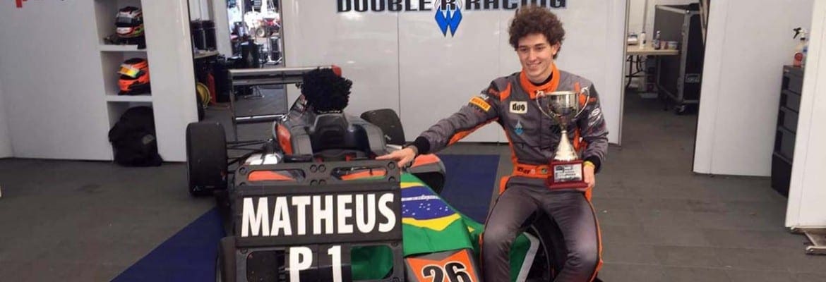 Matheus Leist é campeão da F-3 Inglesa em Donington Park