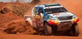 Jean Azevedo, Reinaldo Varela, Marcelo Medeiros e Cristiano Batista largam na frente no Rally dos Sertões