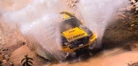 Rally dos Sertões de despede de Goiás com Gregorio Caselani, Cristian Baumgart, Diogo Zonato e Bruno Sperancini na liderança