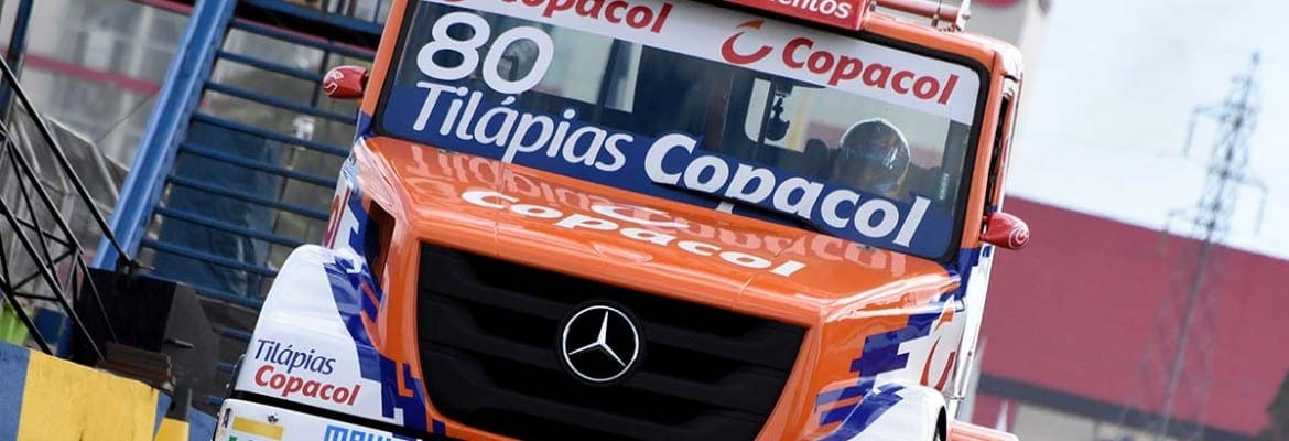 Diogo Pachenki de novo na frente da Truck em Cascavel