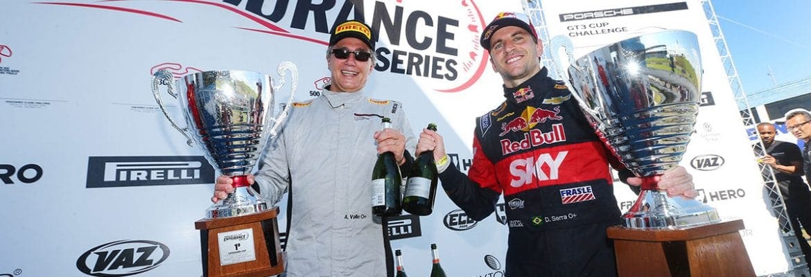 Tom Valle e Daniel Serra vencem os 300 km de Goiânia com o Porsche #99