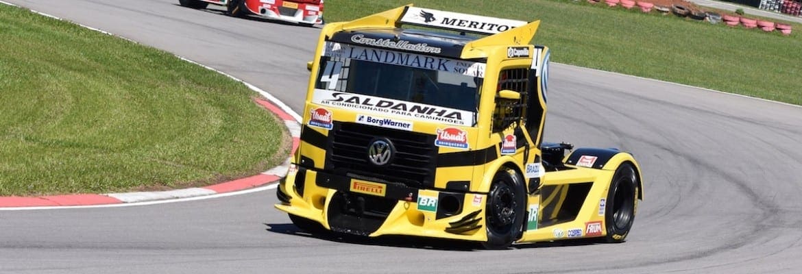 Giaffone sai na pole da F-Truck em Londrina