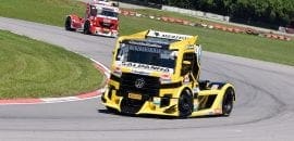 Giaffone sai na pole da F-Truck em Londrina