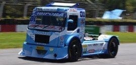 Leandro Totti é o mais veloz da Truck em Guaporé