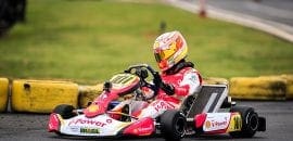 Gianluca Petecof dá show e termina em quinto no Mundial de Kart