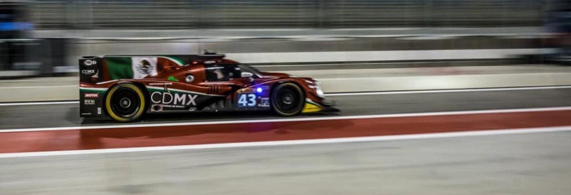 No pódio do Bahrein, Bruno Senna comemora vice na LMP2