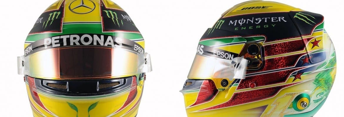 Lewis Hamilton usará capacete em homenagem a Ayrton Senna no GP do Brasil
