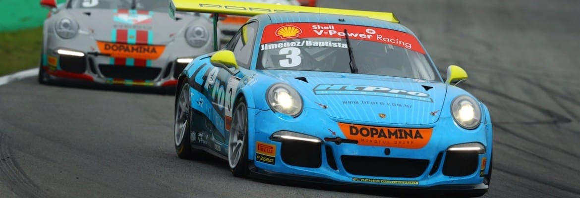 Jimenez e Rodrigo Baptista vencem os 500 km da Porsche GT3 Cup; Nonô e Basso triunfam na classe Challenge