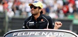 Nasr se diz “confiante” em permanência na Fórmula 1