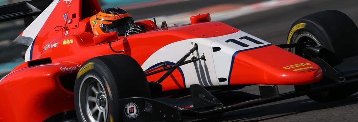 Matheus Leist é destaque em estreia nos testes da GP3 em Abu Dhabi