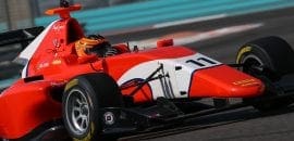 Matheus Leist é destaque em estreia nos testes da GP3 em Abu Dhabi