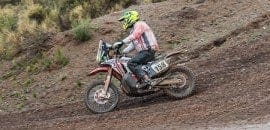 Gregorio Caselani deixa o Rally Dakar