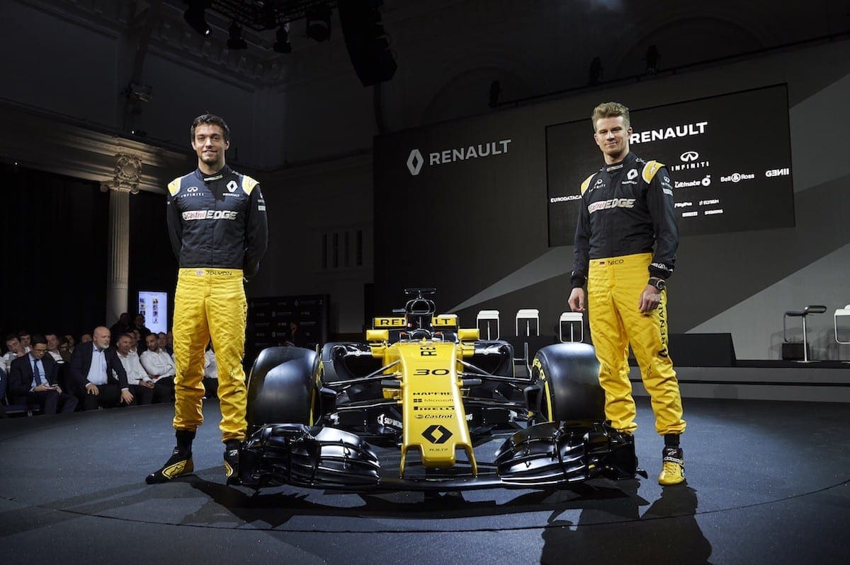 Jolyon Palmer e Nico Hulkenberg - Renault R.S.17