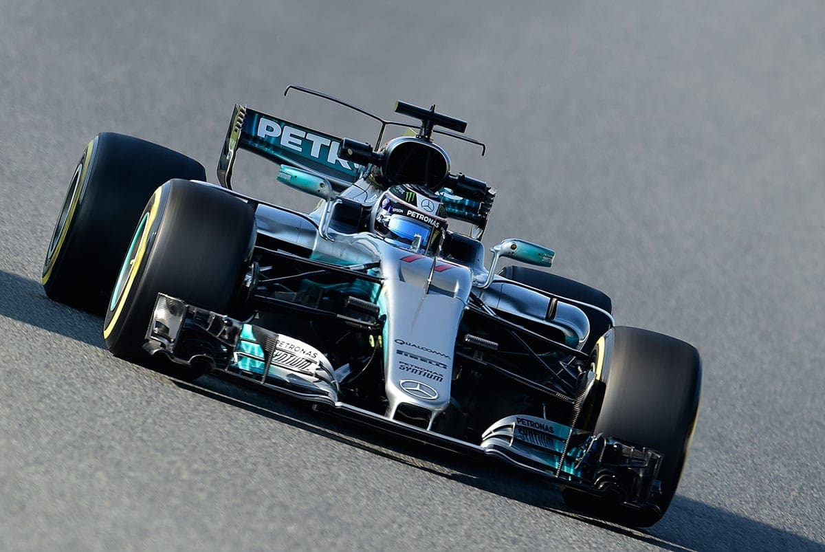 Valtteri Bottas (Mercedes) - Testes Barcelona