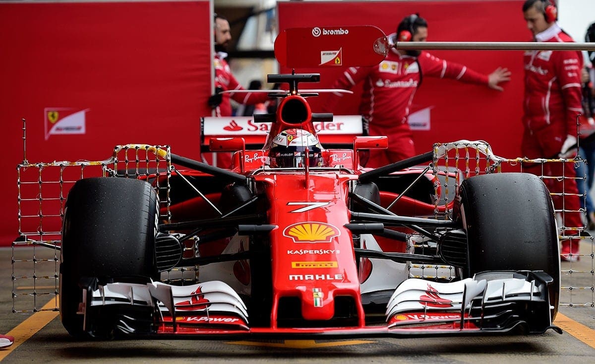 Kimi Raikkonen (Ferrari) - Testes Barcelona